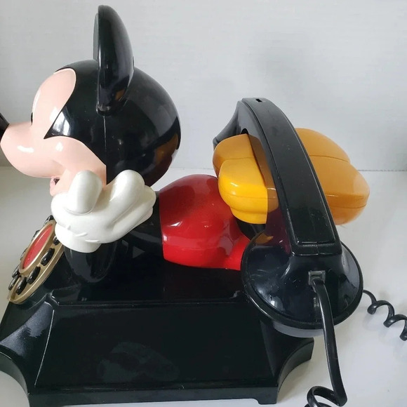 Vintage Disney Mickey Mouse Telemania Push Button Phone. - Picture 9 of 16